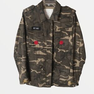 Angel Kiss Camo Jacket Size Medium